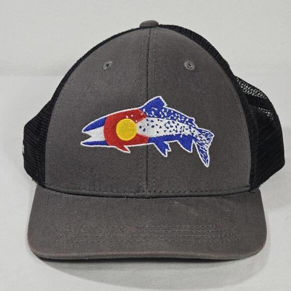 Colorado Rep Your Water Trucker Hat Polymesh Cap SnapBack Trout Fishing - Picture 1 of 8